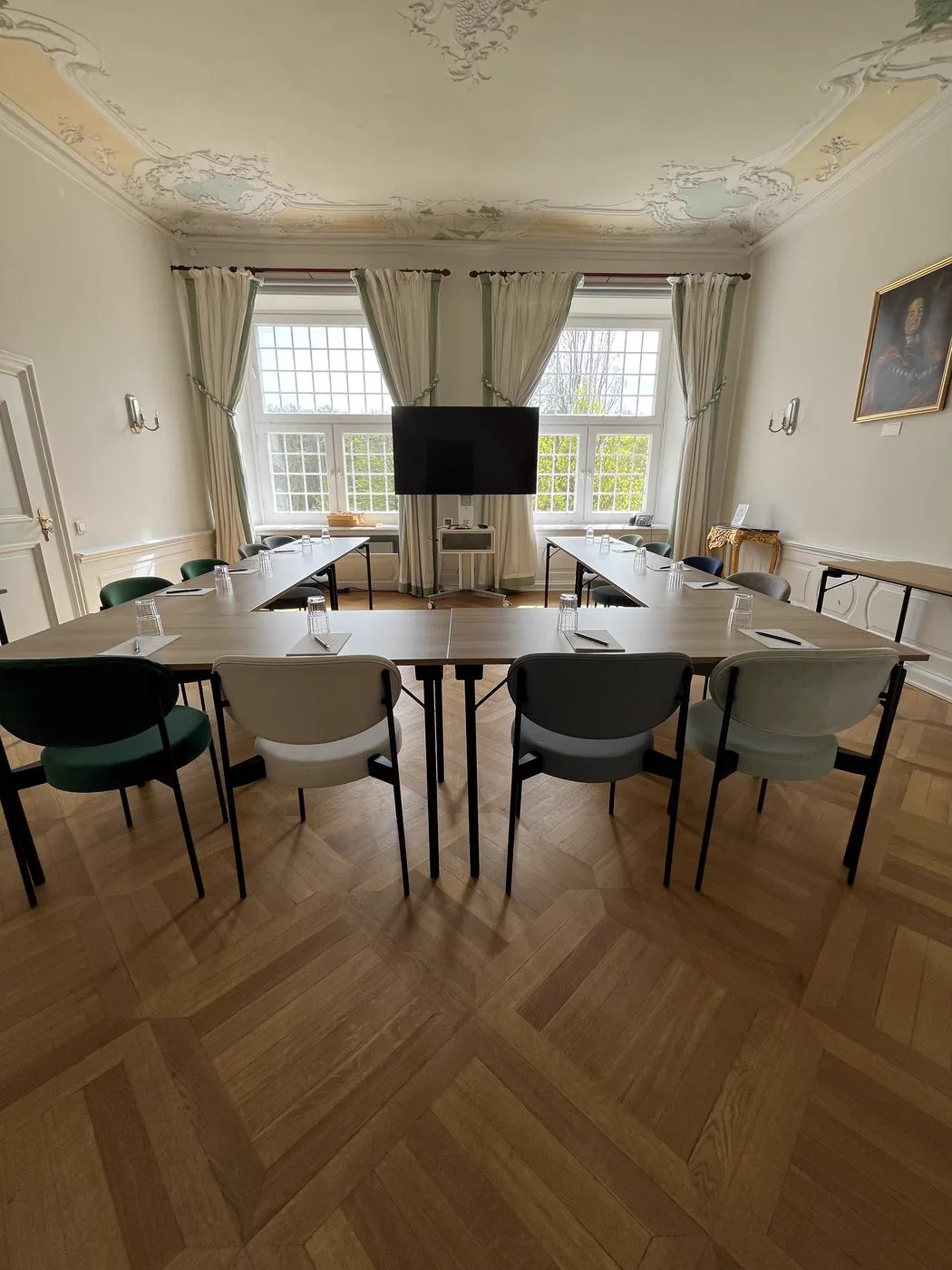 Der Salon im Schloss Velen